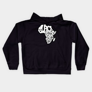 Black lives matter black history Kids Hoodie